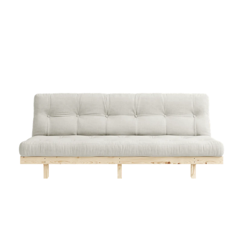Lean Sovesofa Med 5-Lags Madras 130x190 Natural/Raw