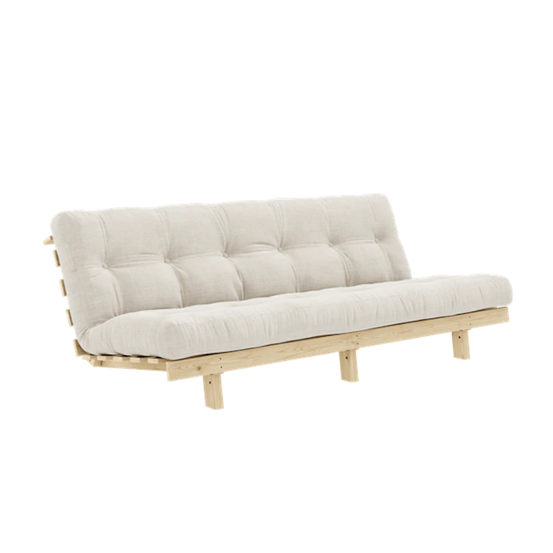 Lean Sovesofa Med Alpha Madras 130x200 Ivory/Raw