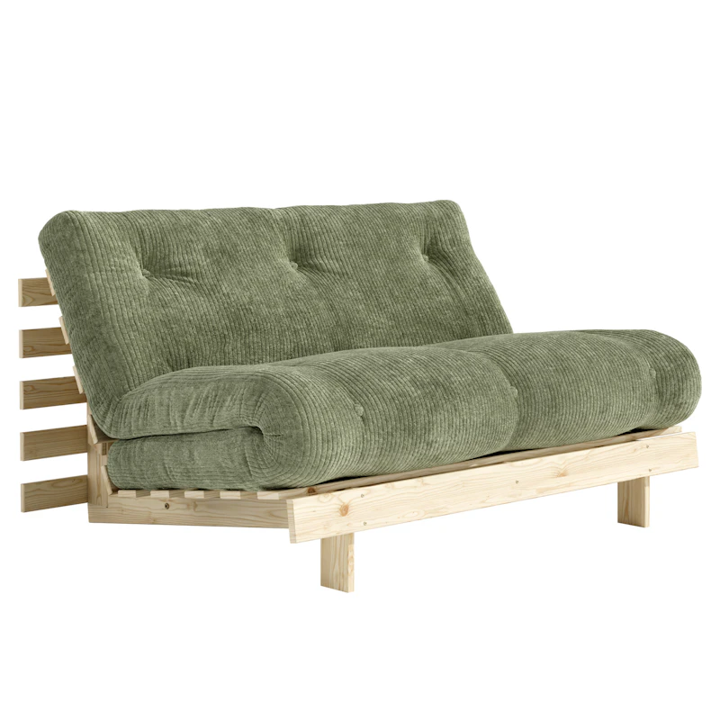 Roots Sovesofa 140x200 cm, Khaki Green