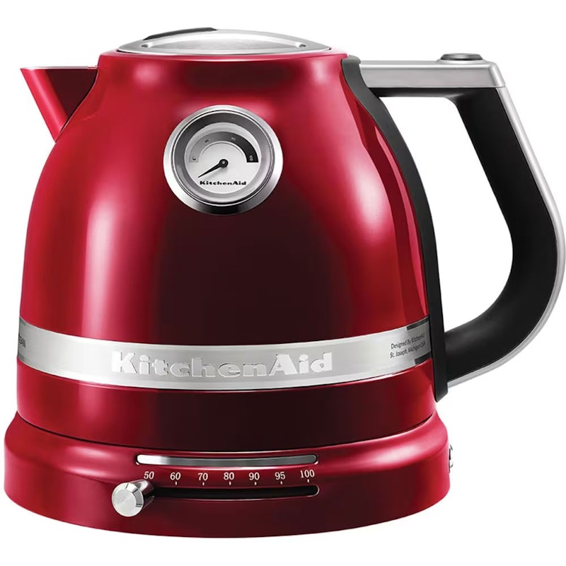 5KEK1522ECA Kedel Artisan 1,5L Med Justerbar Temperatur, Red Metallic