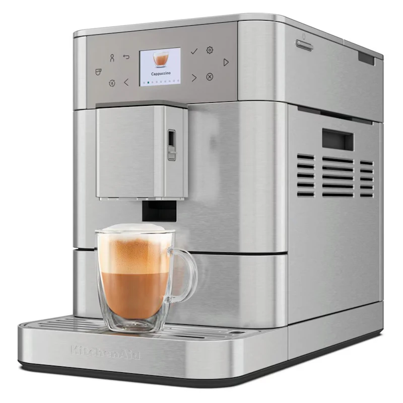 KF6 Espressomaskine fuldautomatisk, Rustfrit Stål