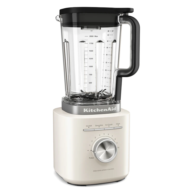 Pure Power Blender Med plastkande 2 L, Porcelain White