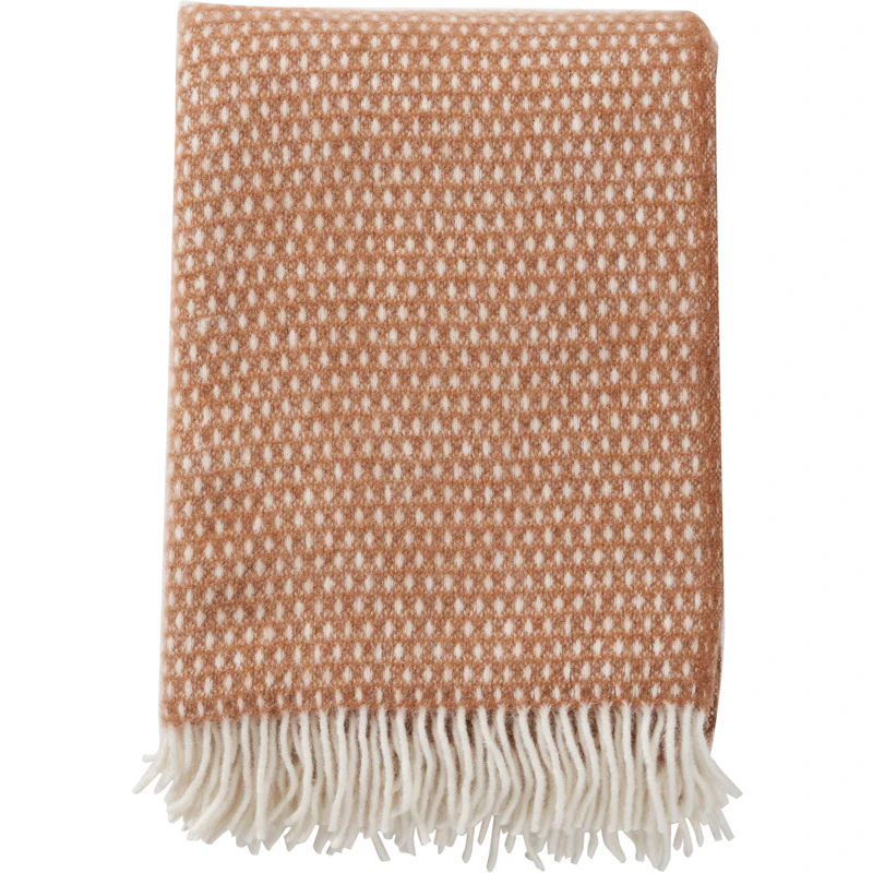 Knut Uldtæppe 130x200 cm, Nougat