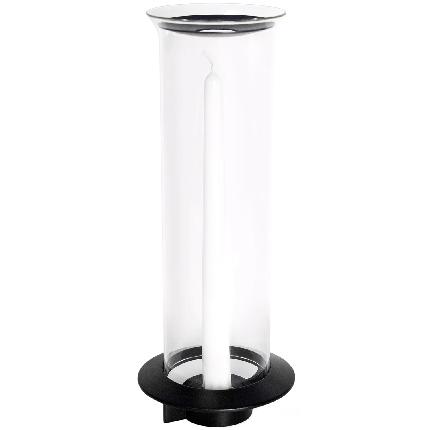 Klong Fyr Lysestage - Fyrfadsstager Sort Messing - 30315