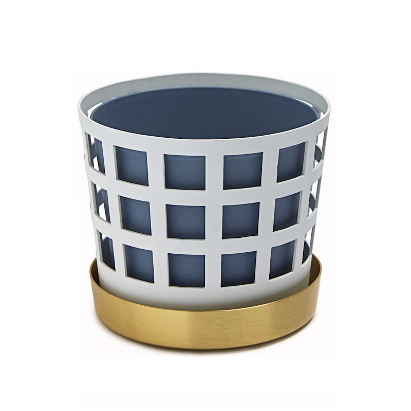 Trio Pot Krukke Lille Square, Hvid