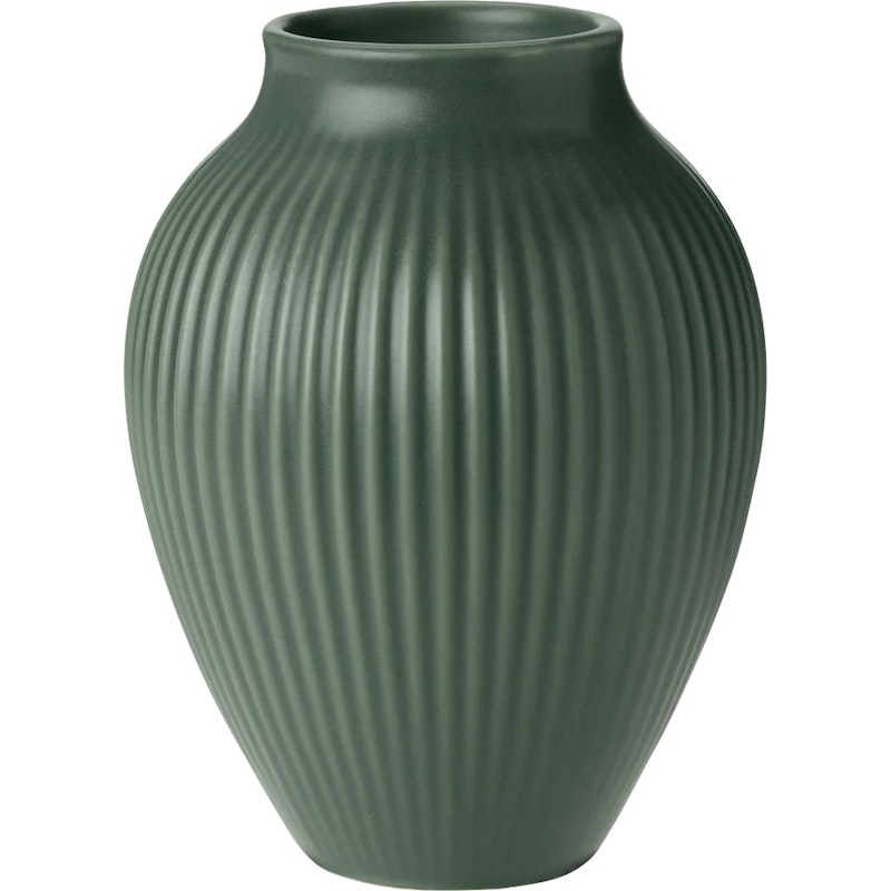 Vase Rillet 12,5 cm, Celadon Green