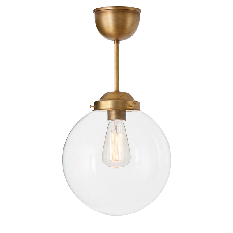 Glob Loftlampe 25 cm, Messing