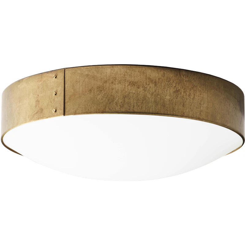 Svep Loftslampe 45 cm, Rå Messing