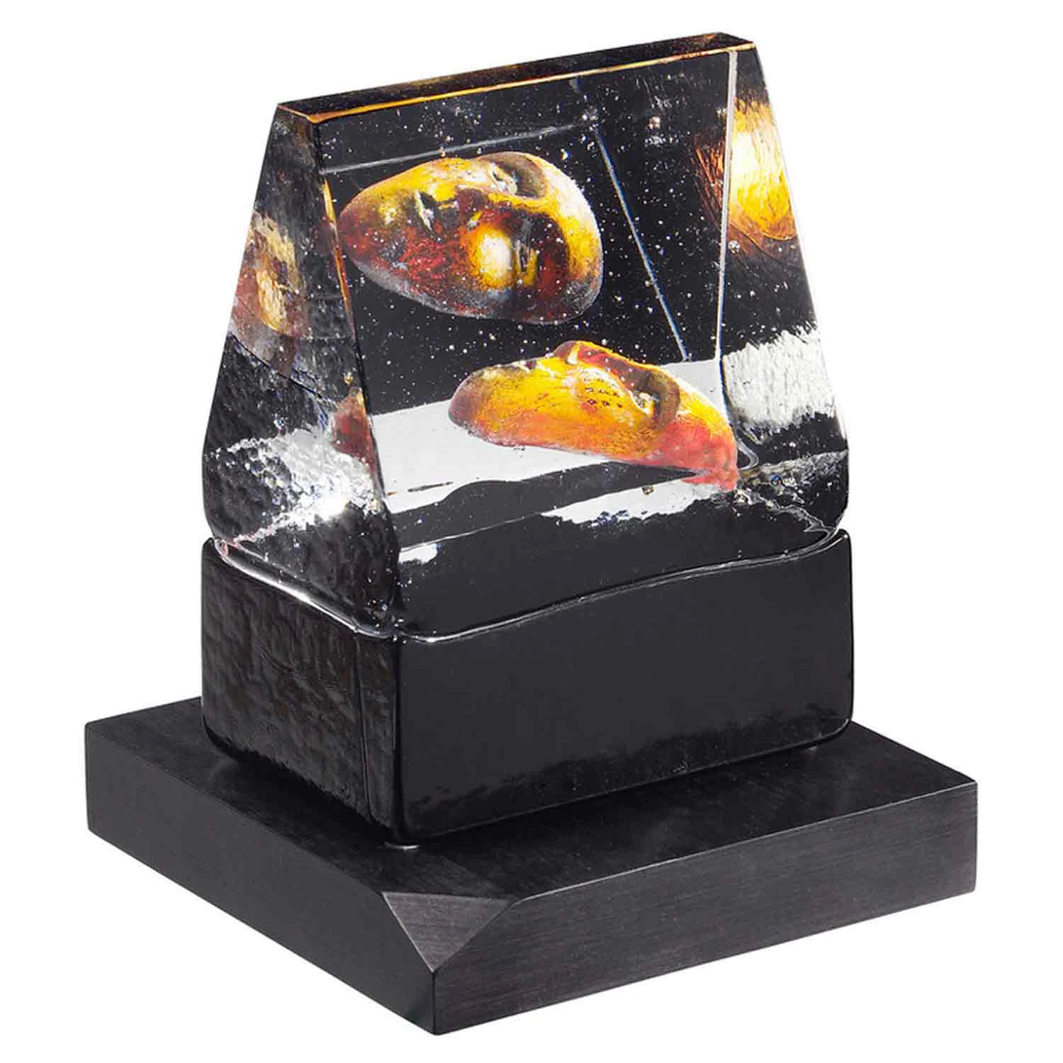 Kosta Boda Black Elements House Of Mystery Kunstglas Bv Ac-15 - Kunstglas Krystalglas Sort - 7090876