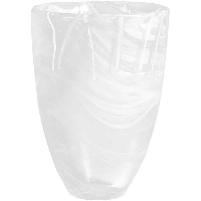 Contrast Vase 20 cm, Hvid