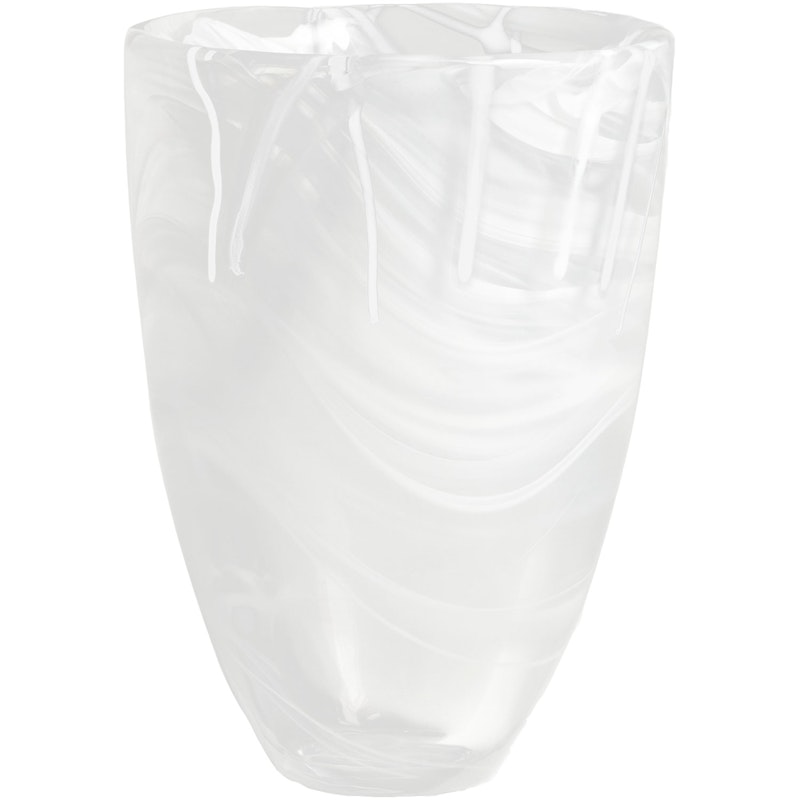 Contrast Vase 20 cm, Hvid