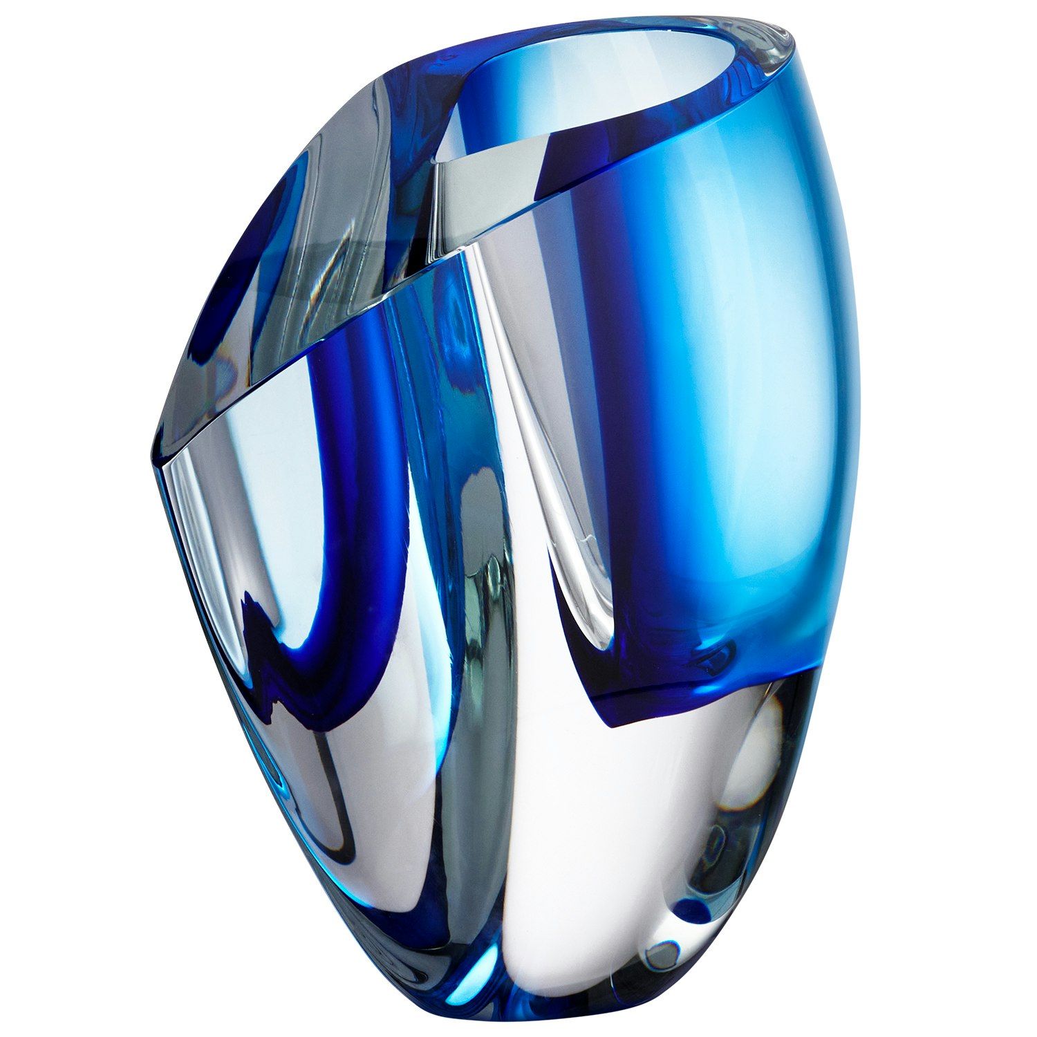 Kosta Boda Mirage Gw Ac-25 Vase 21 Cm - Vaser Glas Bl&aring; - 7042500