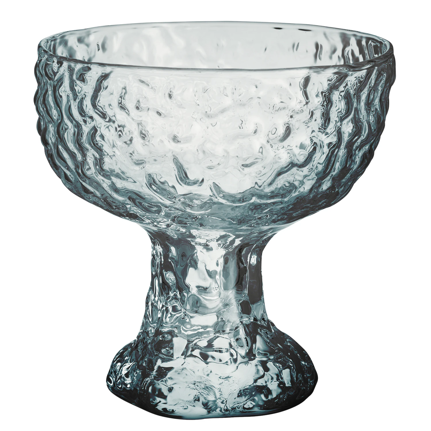 Kosta Boda Moss Champagnesk&aring;l 35 Cl Cirkul&aelig;r - Champagneglas Krystalglas Circular - 7092542