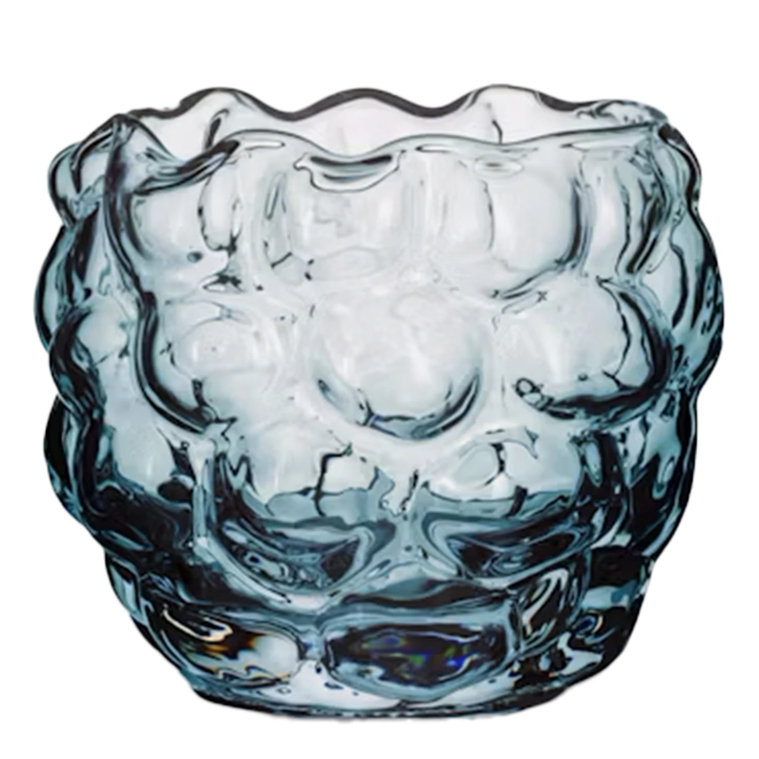 Kosta Boda Moss Lysestage 11.5 Cm Cirkul&aelig;r - Lysestager Glas Circular - 7062490