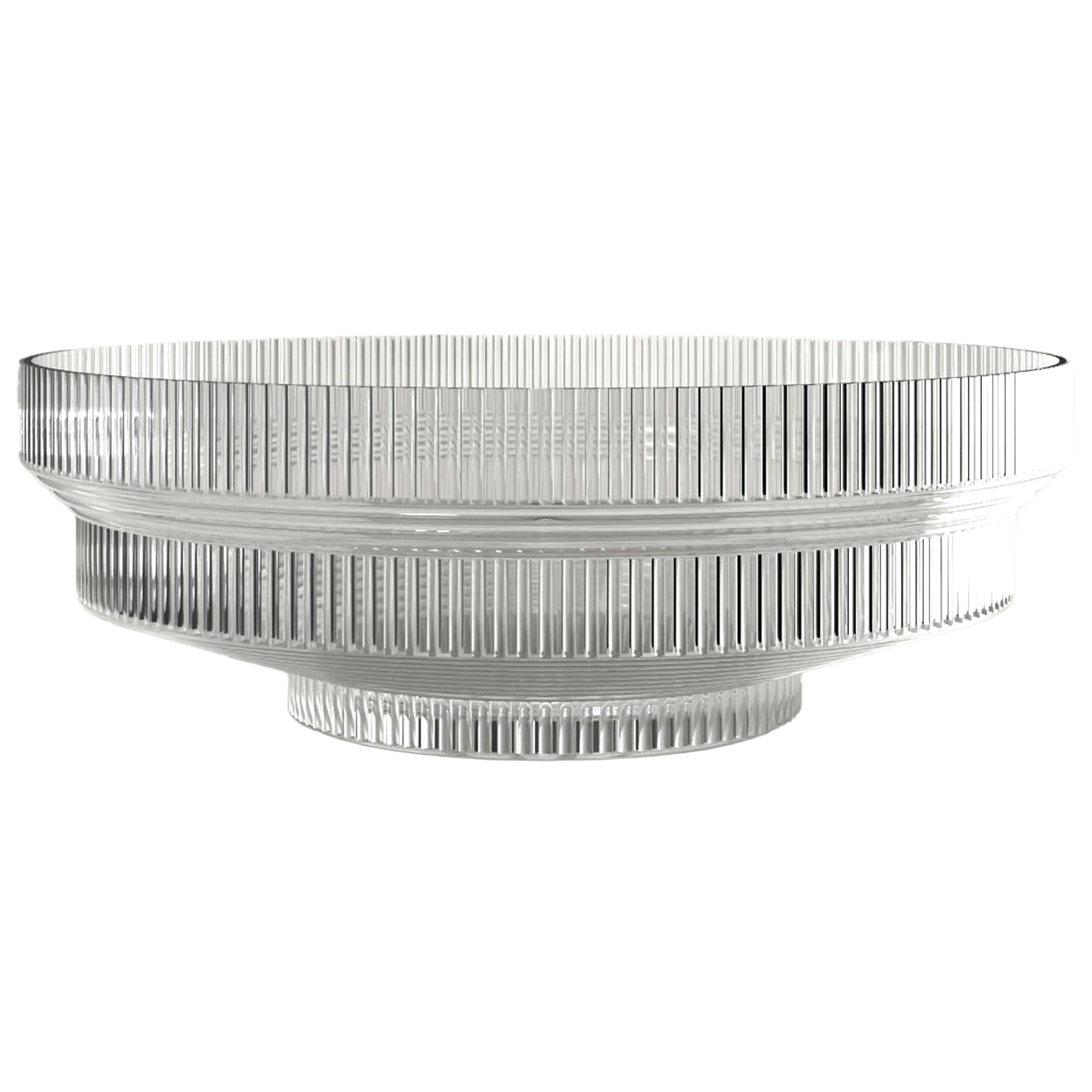 Kosta Boda Pavilion Sk&aring;l &Oslash;25 Cm - Serveringssk&aring;le Glas Klar - 7042506