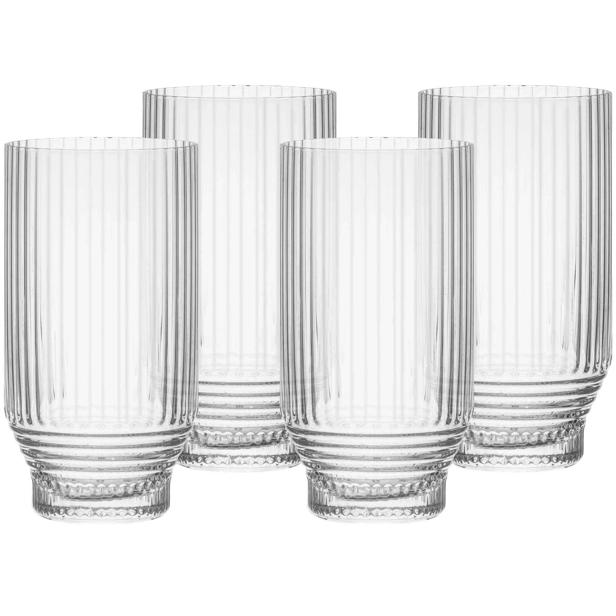 Kosta Boda Pavilion Drinks 30 Cl 4-pak - Highball & Longdrink Glas Klar - 7092639