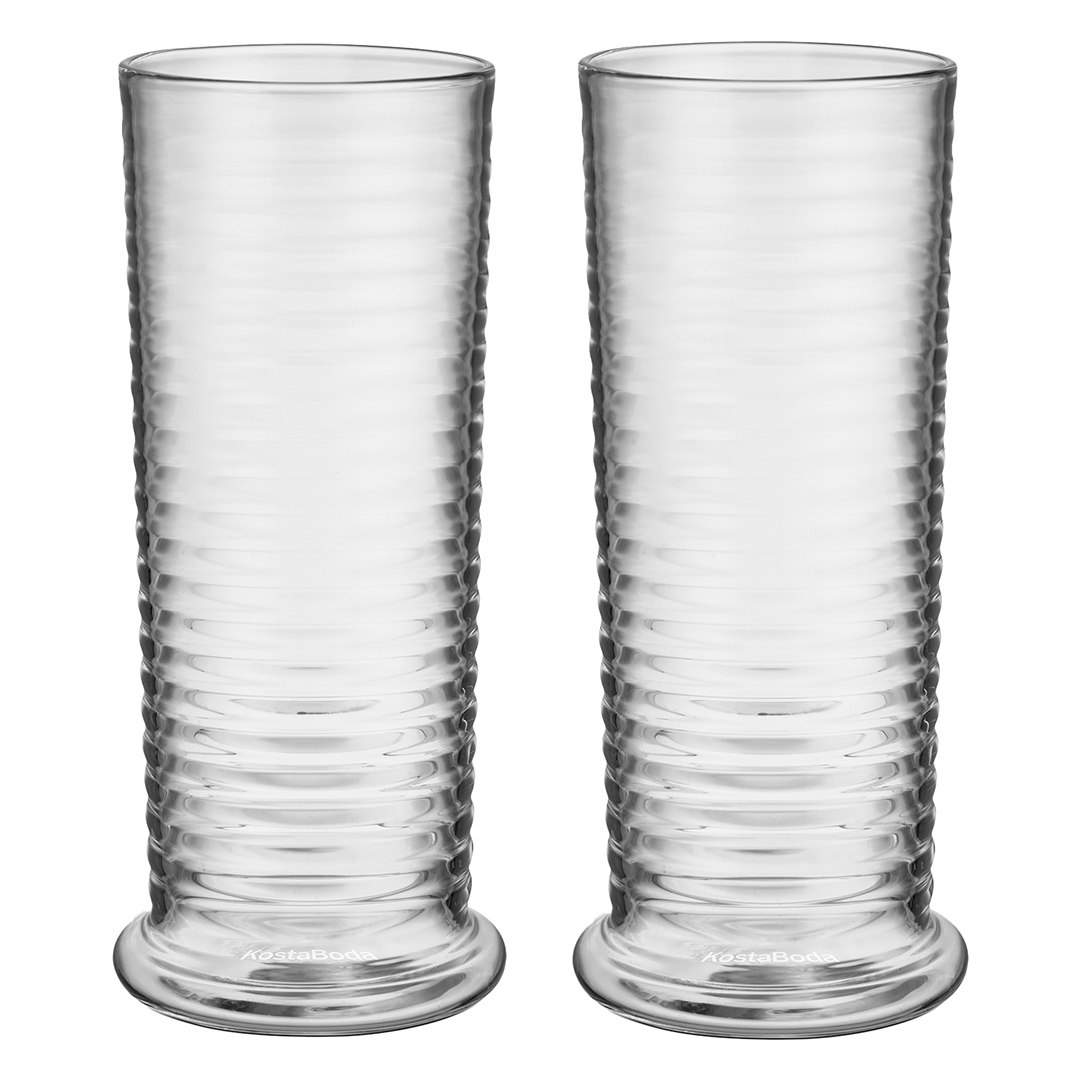 Kosta Boda Viva Drinks 31 Cl 2-pak - Highball & Longdrink Glas Klar - 7092510
