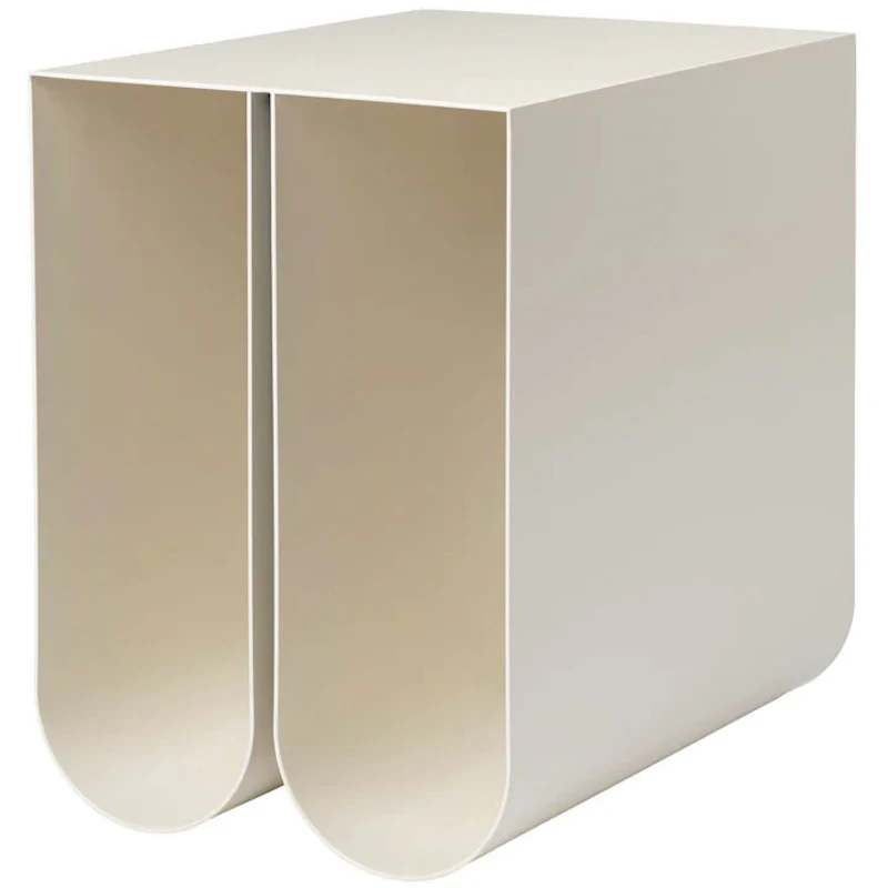 Curved Sidebord, Beige
