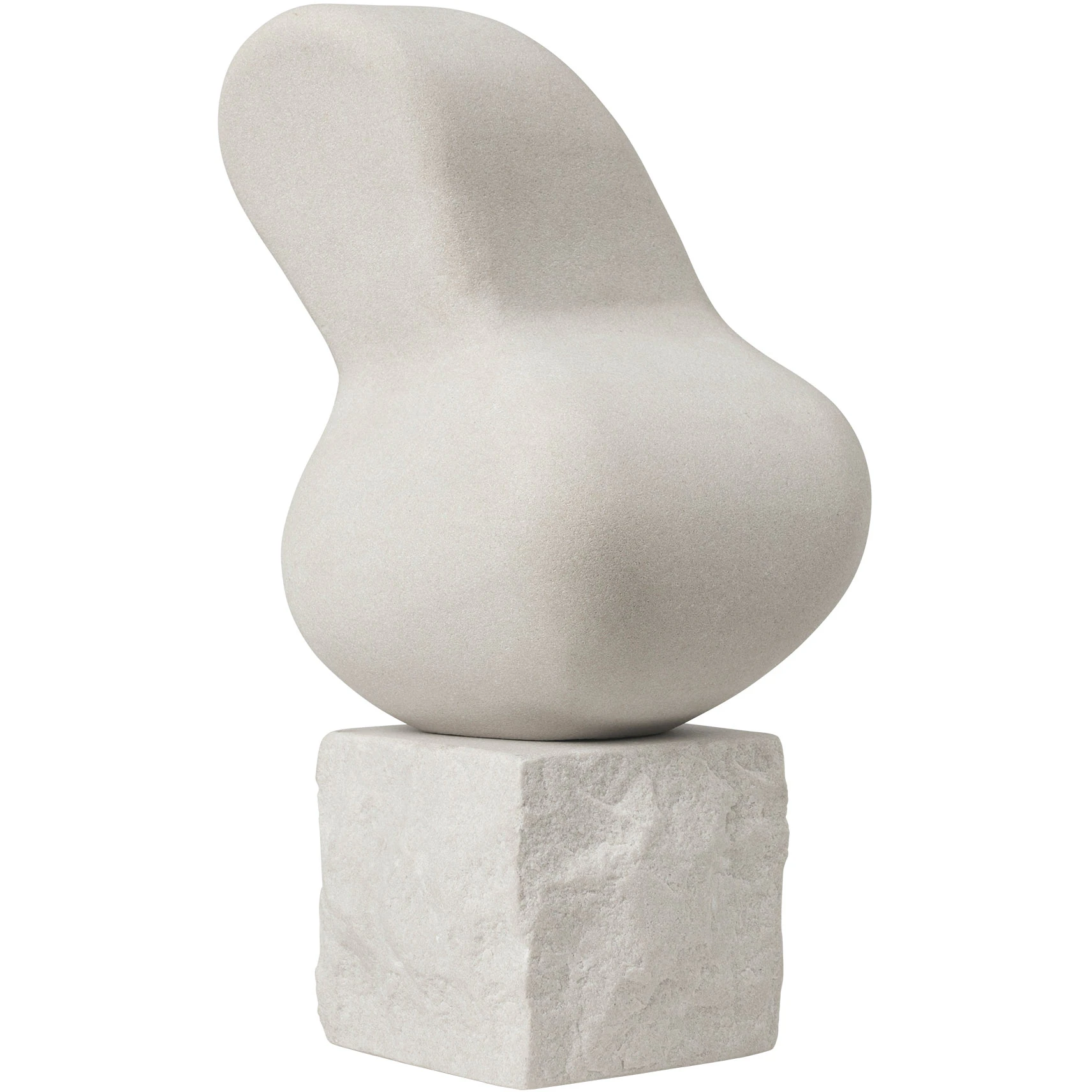 Kristina Dam Studio Momentum Skulptur - Skulpturer Sandsten Lysegr&aring; - 132000224