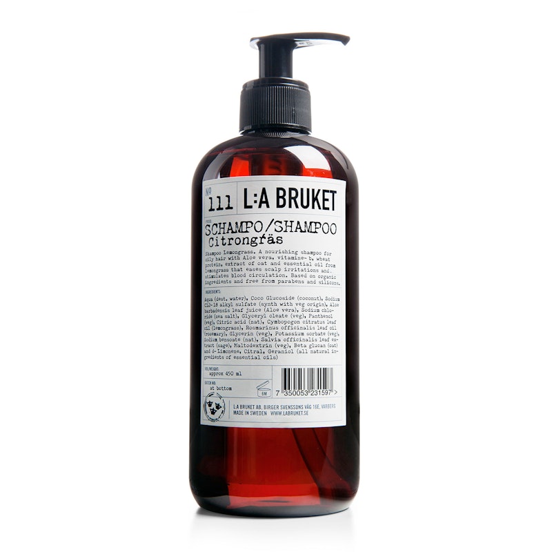 Shampoo 450ml, Citrongræs