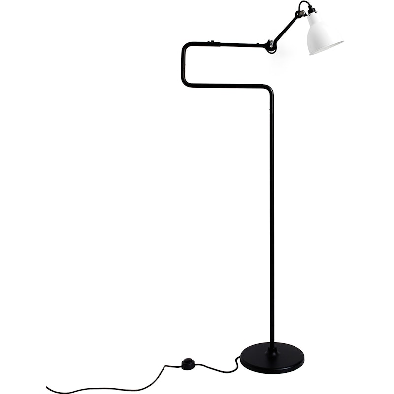 La Lampe Gras N°411 Gulvlampe, Sort / Hvid