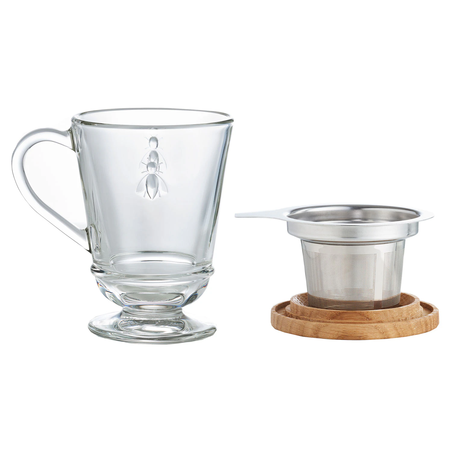 La Rochere Abeille Krus Med Teindsats - Tekopper Glas Klar - 642201