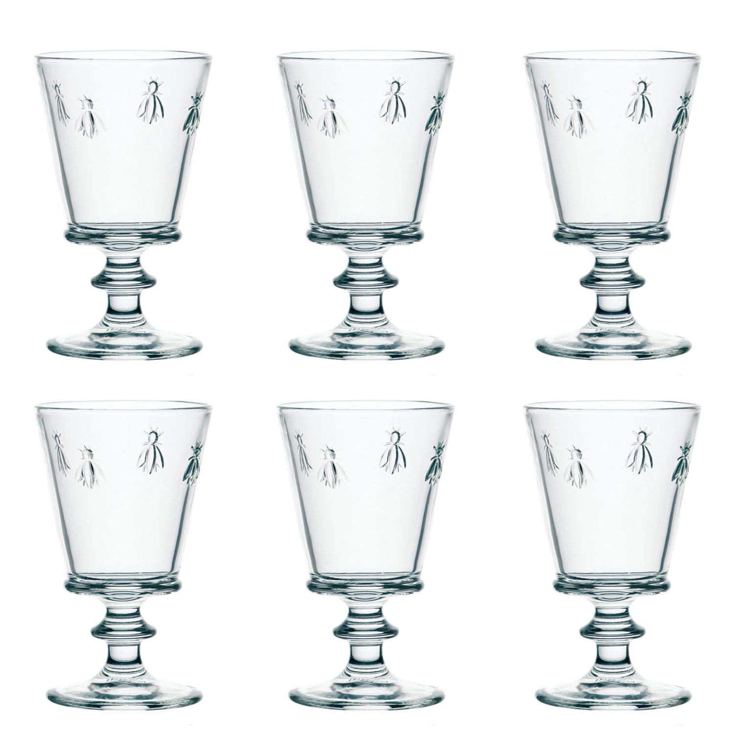 La Rochere Abeille Vin 35 Cl 6-pak - Vinglas Glas Klar - 637101