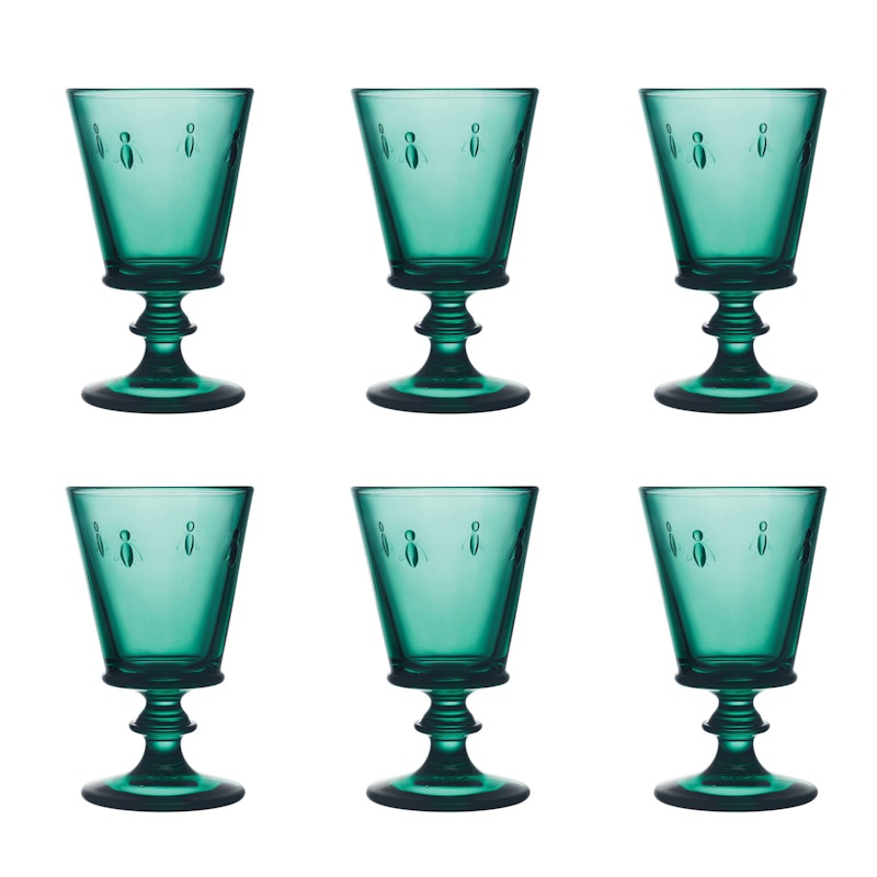 Abeille Vinglas 6-pak, Emerald