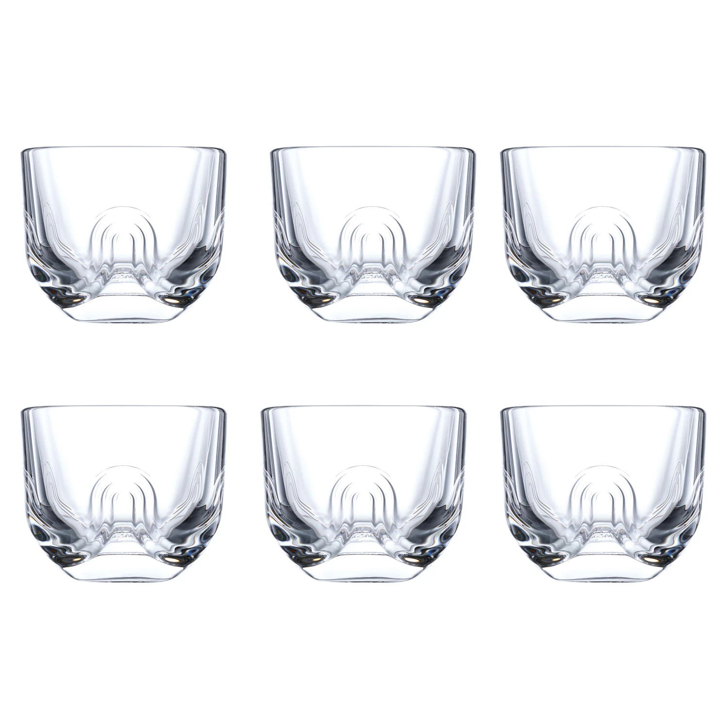 La Rochere Folies Dessertsk&aring;l 8 Cl 6-pak - Dessertsk&aring;le Glas Klar - 642501