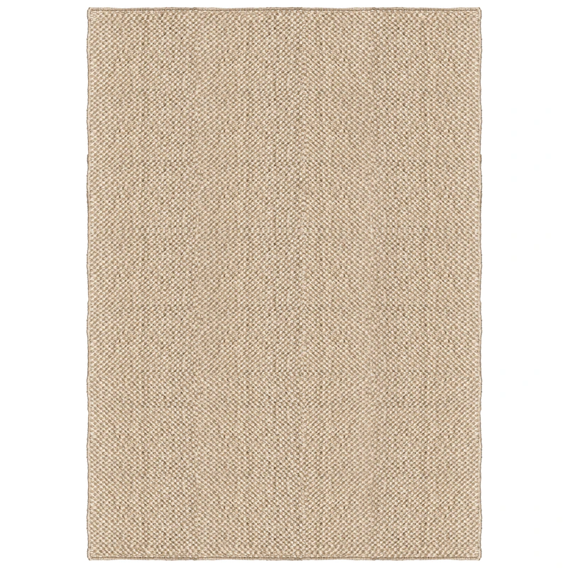 Basket Weave Sisal-Tæppe 140x200 cm, Naturlig