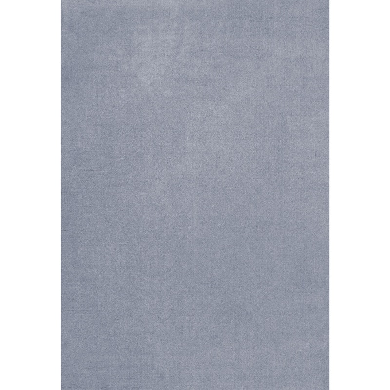Classic Solid Uldgulvtæppe 250x350 cm, Sky Blue