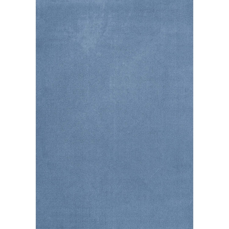 Classic Solid Uldgulvtæppe 180x270 cm, Cornflower Blue