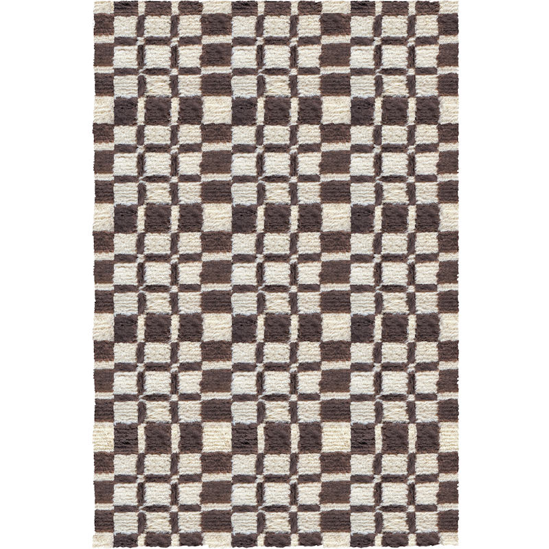 Evelina Kroon Uldgulvtæppe Chestnut, 180x270 cm