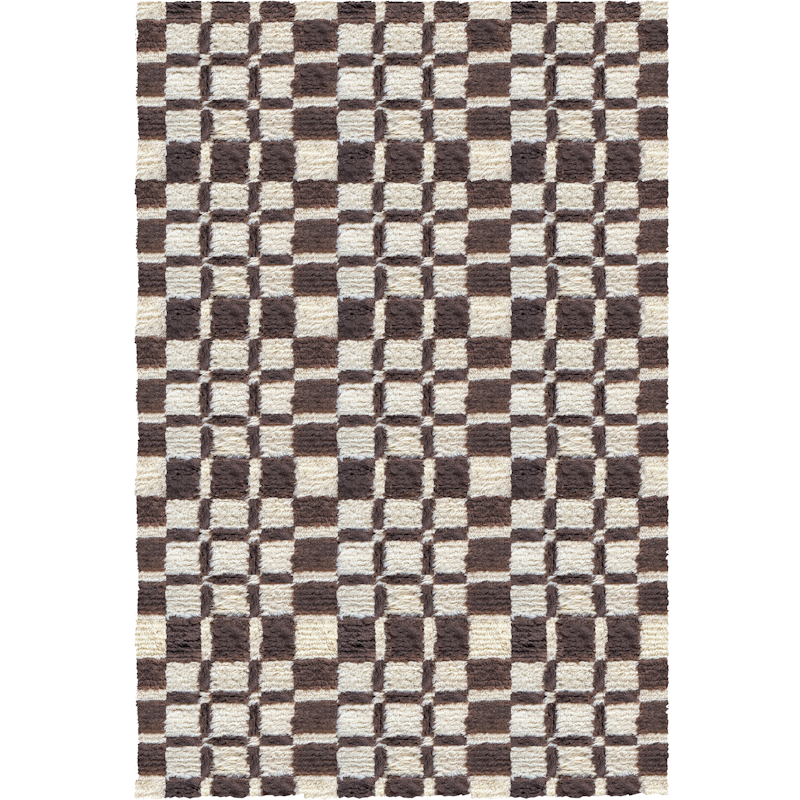 Evelina Kroon Uldgulvtæppe Chestnut, 200x300 cm