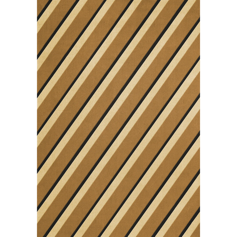 Teklan Diagonal Uldgulvtæppe 200x300 cm, Sand