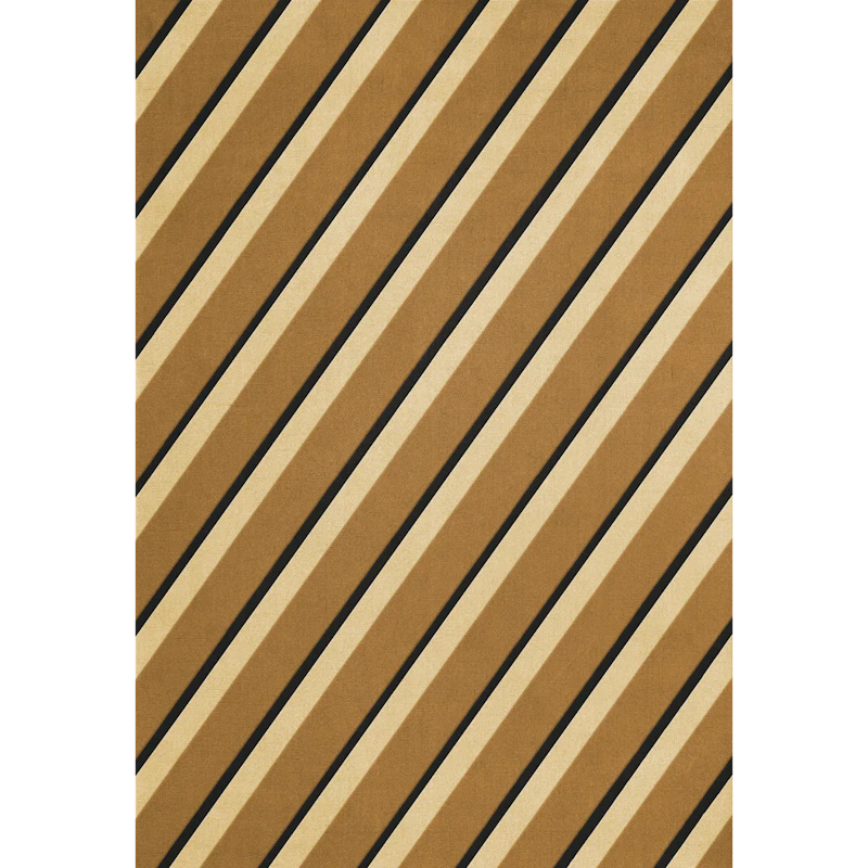 Teklan Diagonal Uldgulvtæppe 200x300 cm, Sand