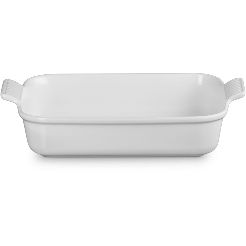 Heritage Ovnfast Fad 32 cm, Hvidt