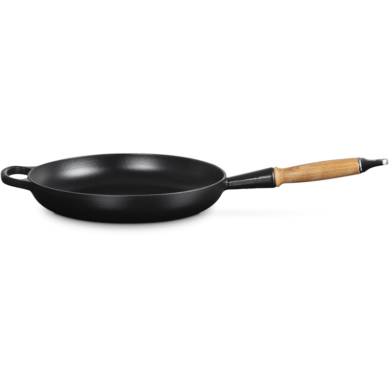 Signature Stegepande Med Træhåndtag 28 cm, Matsort