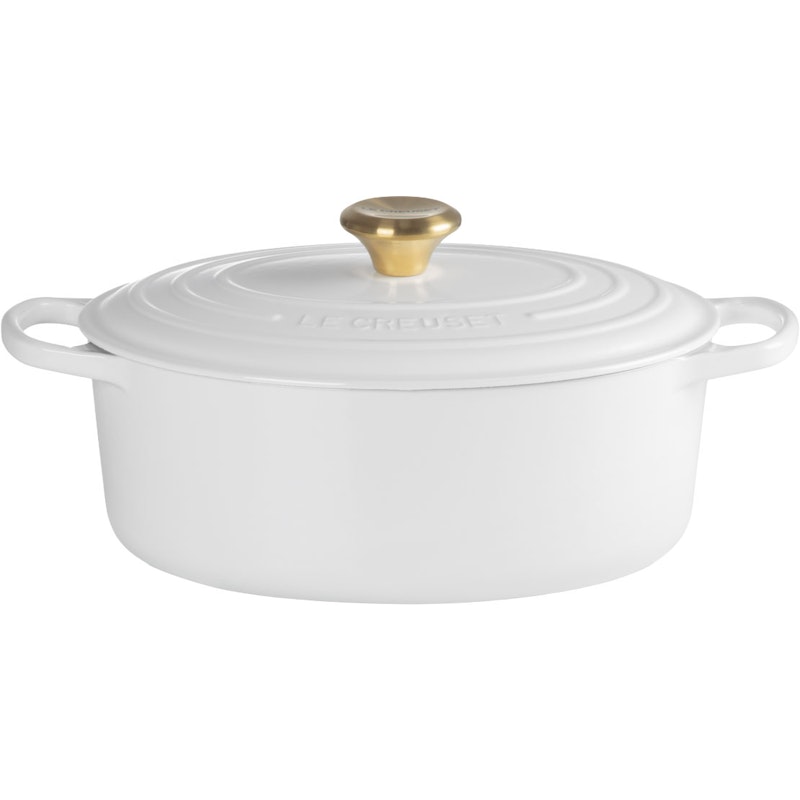 Signature Gryde Oval 31 cm, Hvid