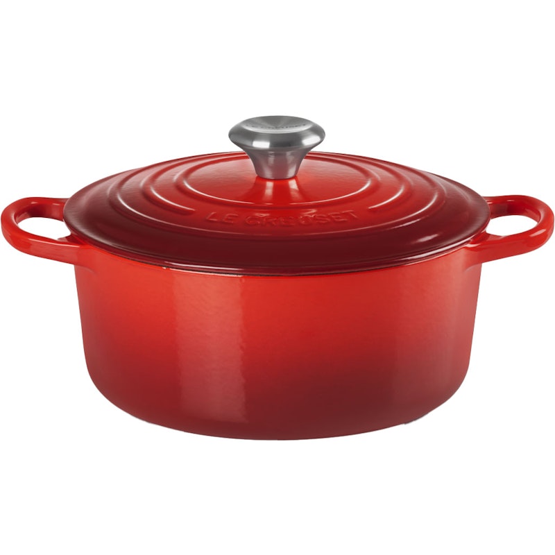 Signature Gryde Rund 24 cm, Cerise