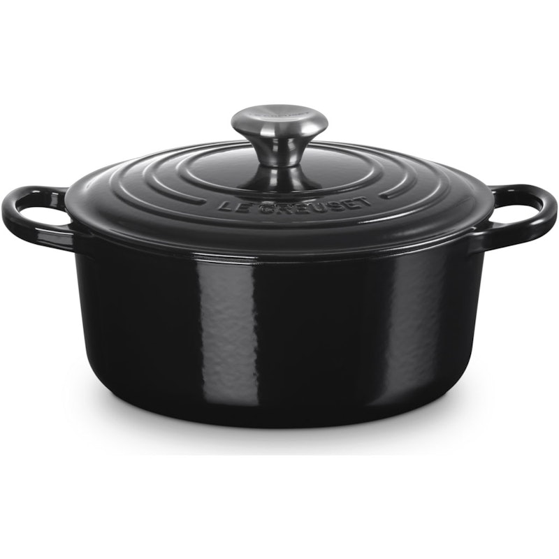 Signature Gryde Rund 24 cm, Sort