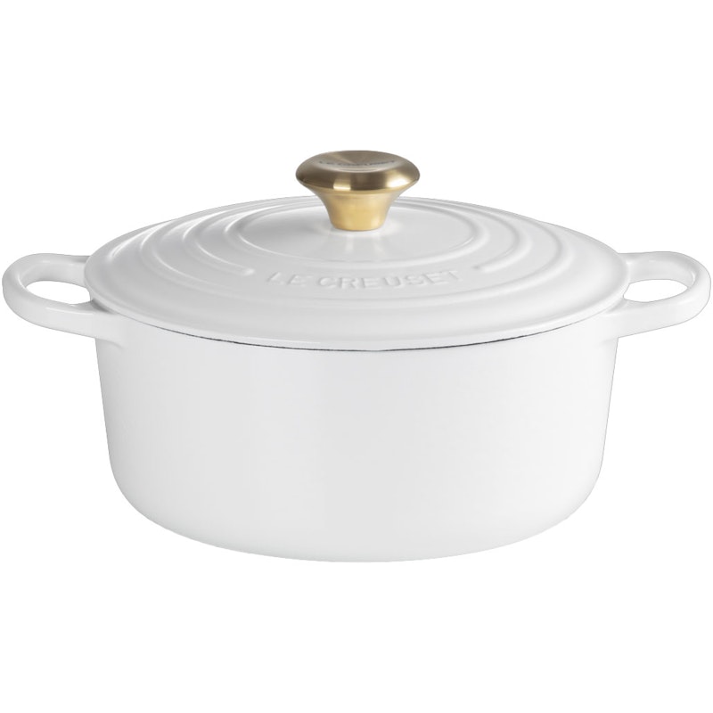 Signature Gryde Rund 24 cm, Hvid