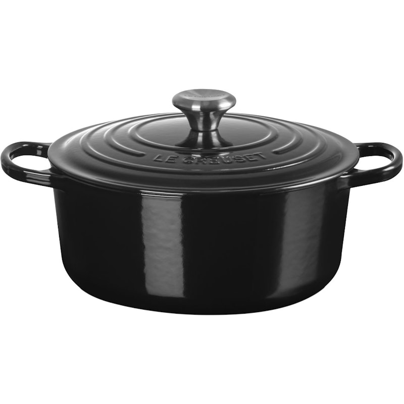 Signature Gryde Rund 26 cm, Sort