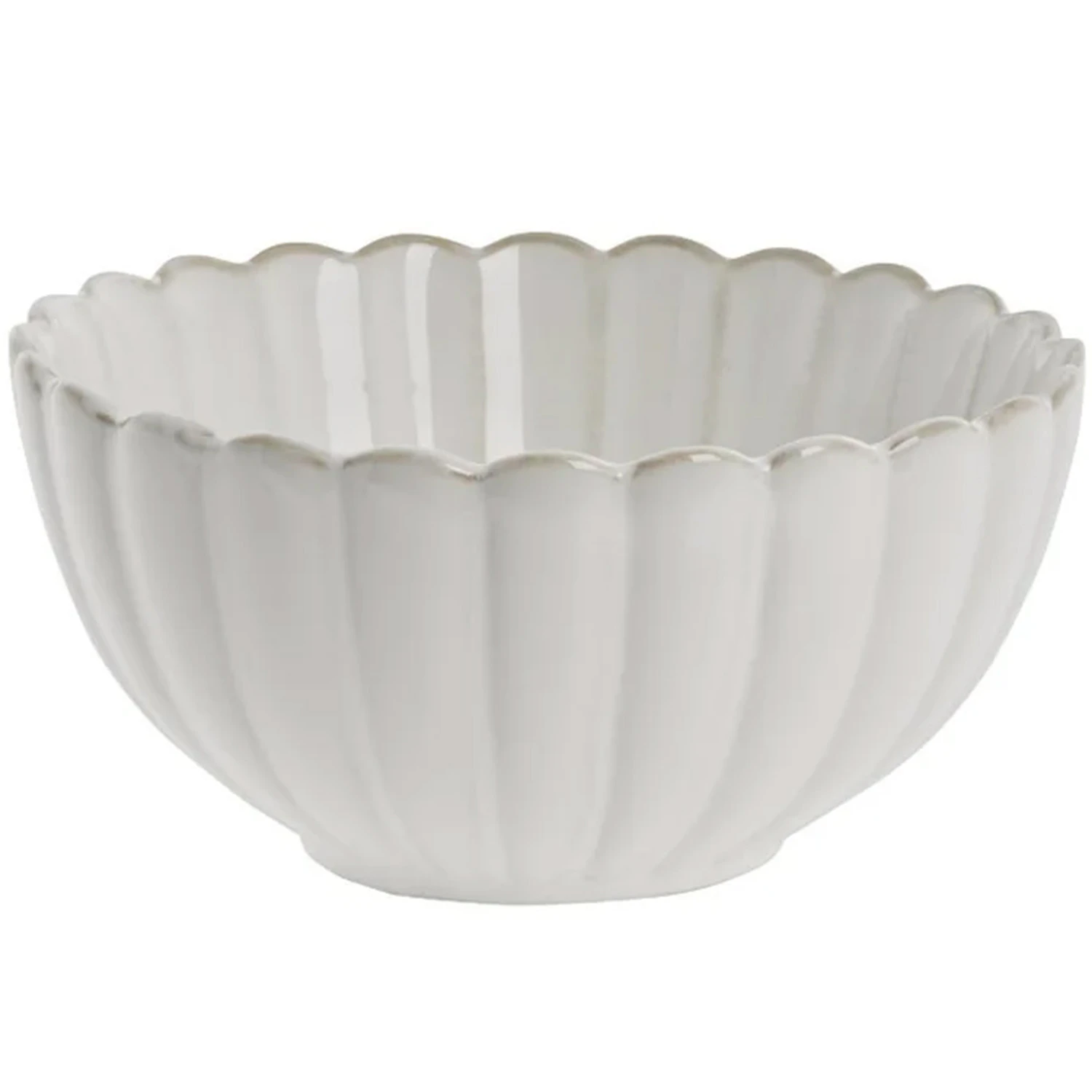 Lene Bjerre Camille Sk&aring;l &Oslash;15 Cm - Serveringssk&aring;le Keramik Off-White - A00024855