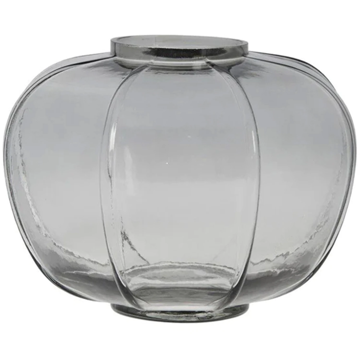 Lene Bjerre Dornia Vase 20 Cm M&oslash;rkegr&aring; - Vaser Glas Dark Grey - A00012257