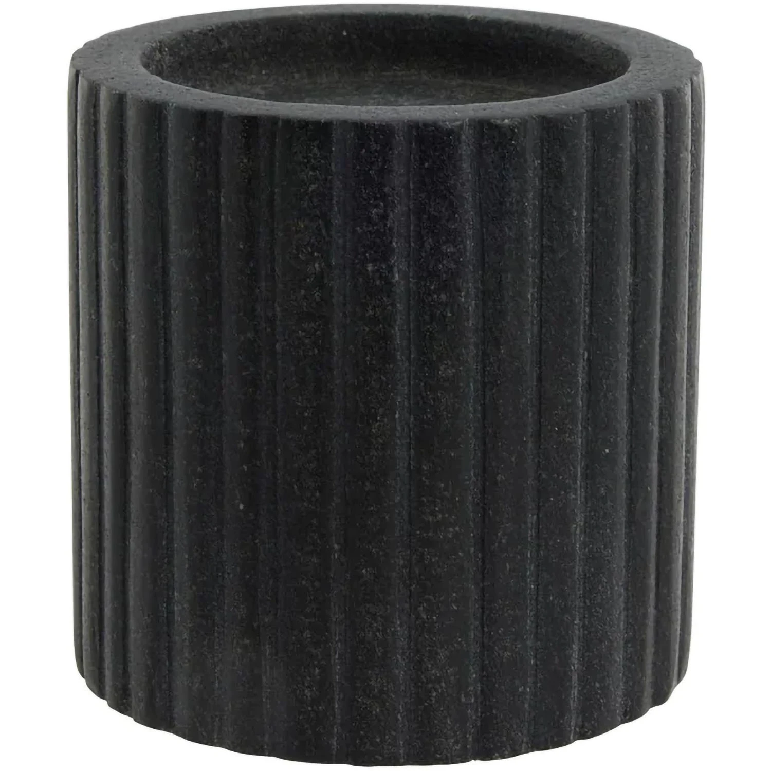 Lene Bjerre Eliana Lysestage 10 Cm - Lysestager Marmor Sort - A00024907