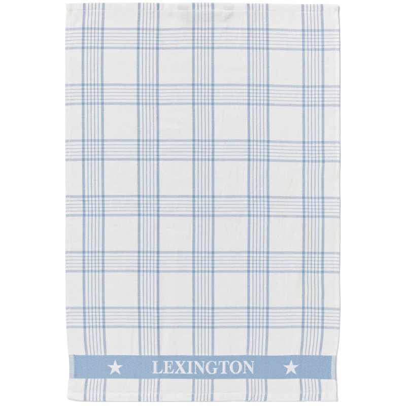 Checked Organic Viskestykke 50x70 cm