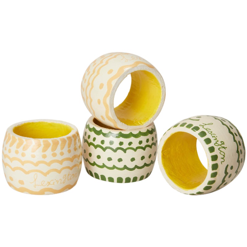 Easter Servietringe, 4-pak