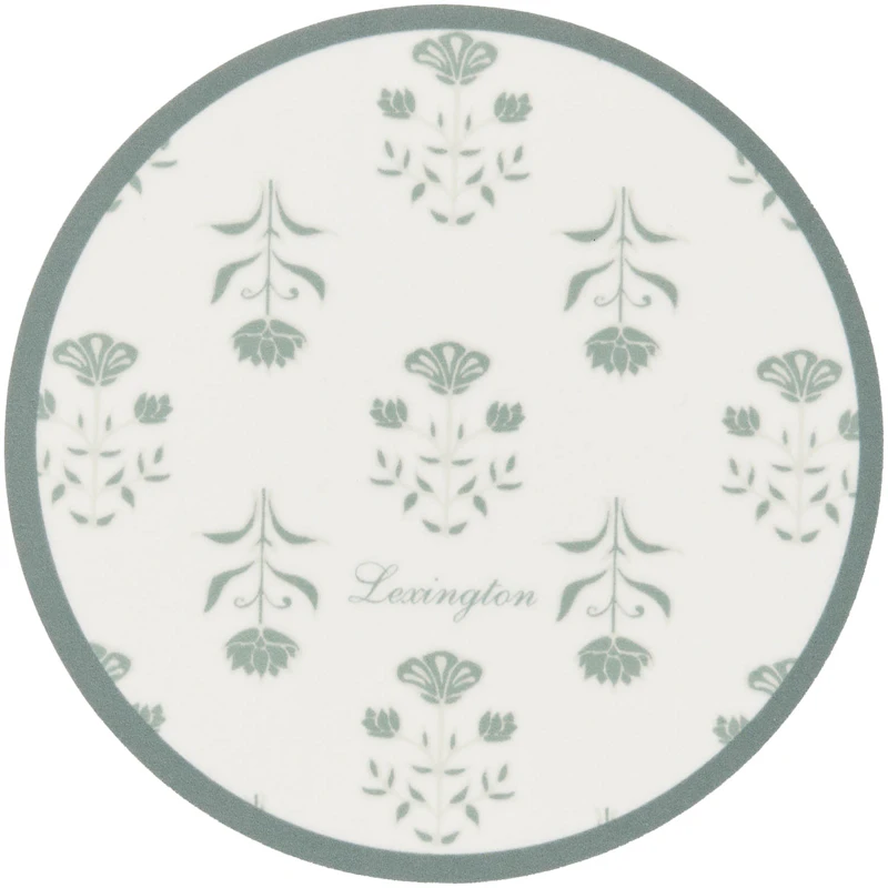 Floral Glasunderlag 4-pak