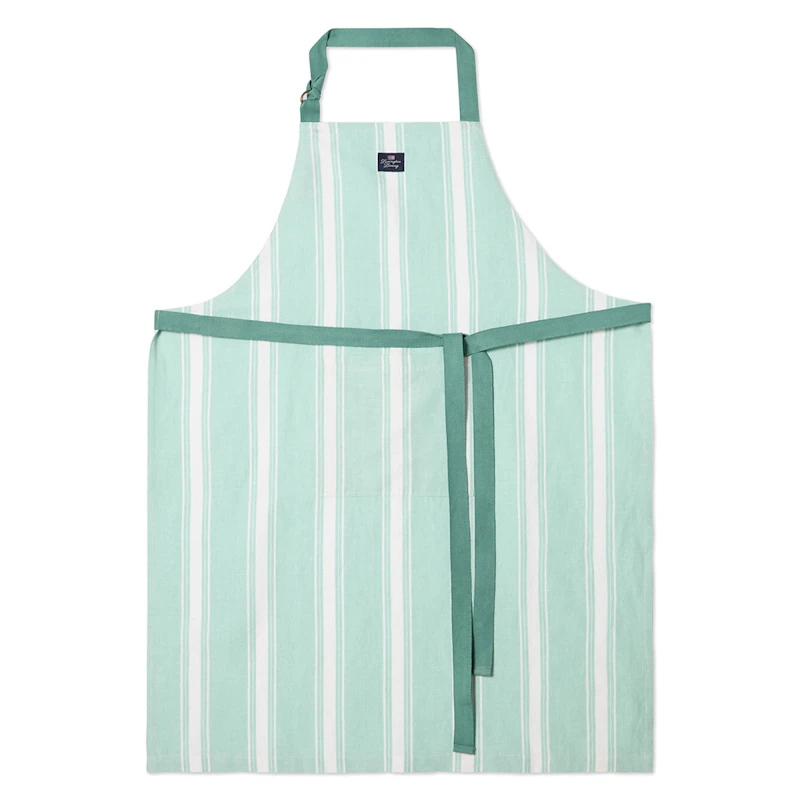 Forklæde Grønt / Hvidt